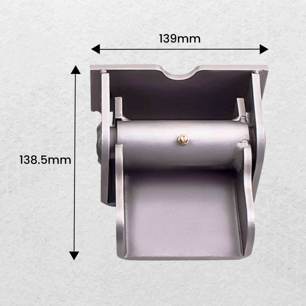 Dump Truck Trailer or Dump Body Hinge Heavy Duty Greasable Weld On Solid Steel