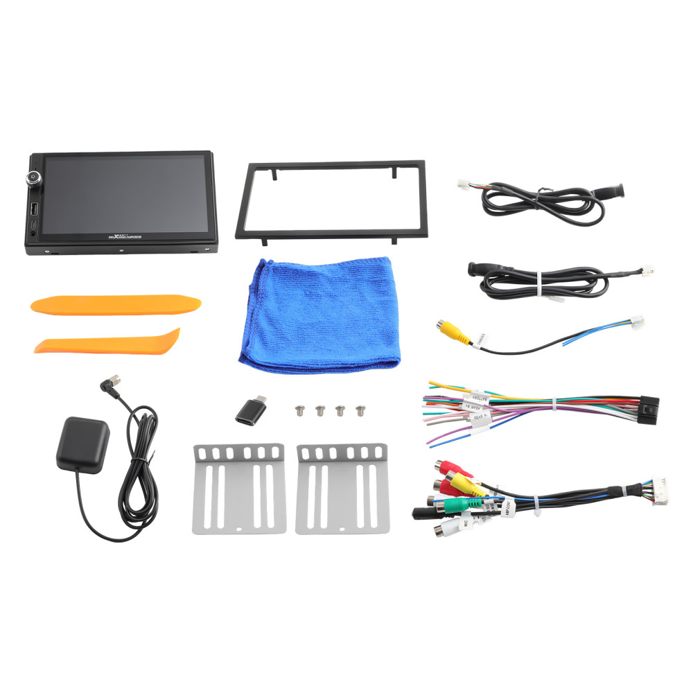 7 2Din Android 13 Car Radio Stereo GPS Player Quad-Core Universal 2G+32G