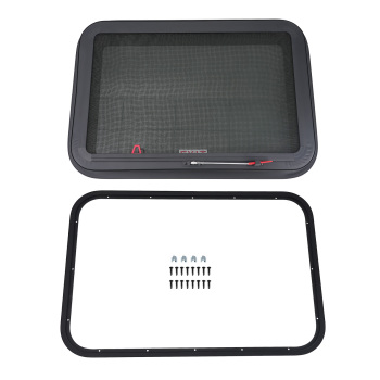 30 W 20 H RV Window for Camper/Trailer/Cargo/Food Truck Truck Mounting Ring