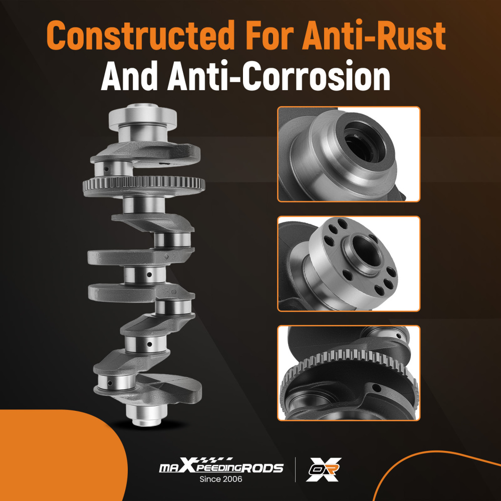 Vilebrequin compatible pour BMW 318i 320i E90 E91 E92 E93 2004-2013 11217516040 Crank