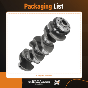 Forgé Vilebrequin compatible pour Mercedes OM651 2.1L Diesel A B C Classe CLS Classe GLK