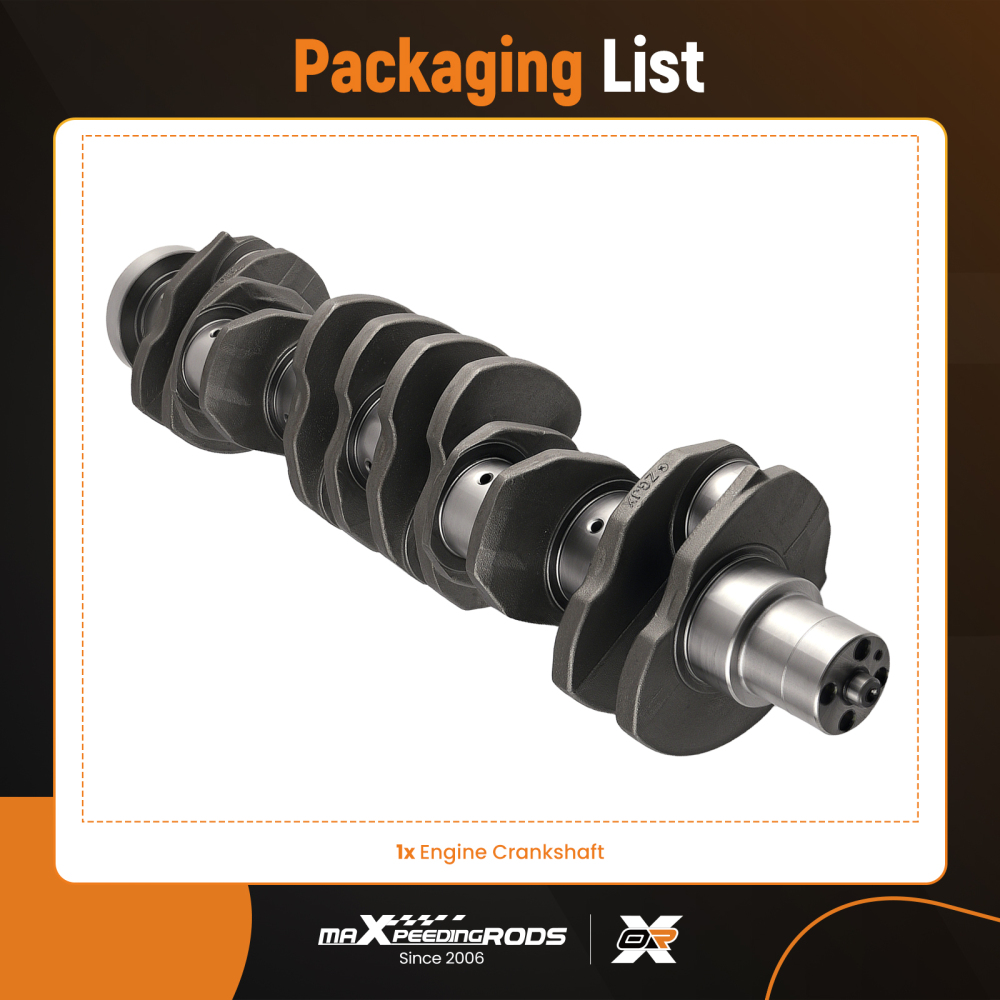 Engine Crank Crankshaft compatible for Cummins 6BT5.9 Diesel Engine 2001-2002 3908032