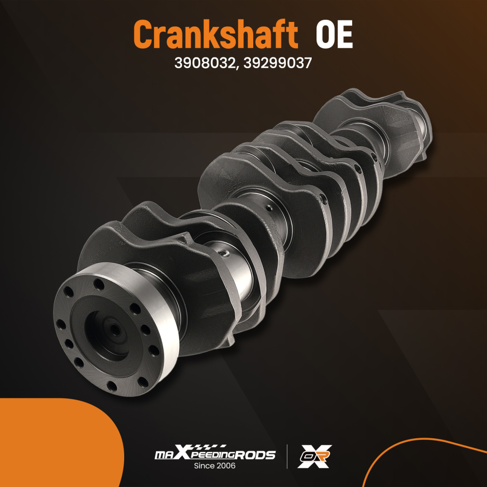 Engine Crank Crankshaft compatible for Cummins 6BT5.9 Diesel Engine 2001-2002 3908032