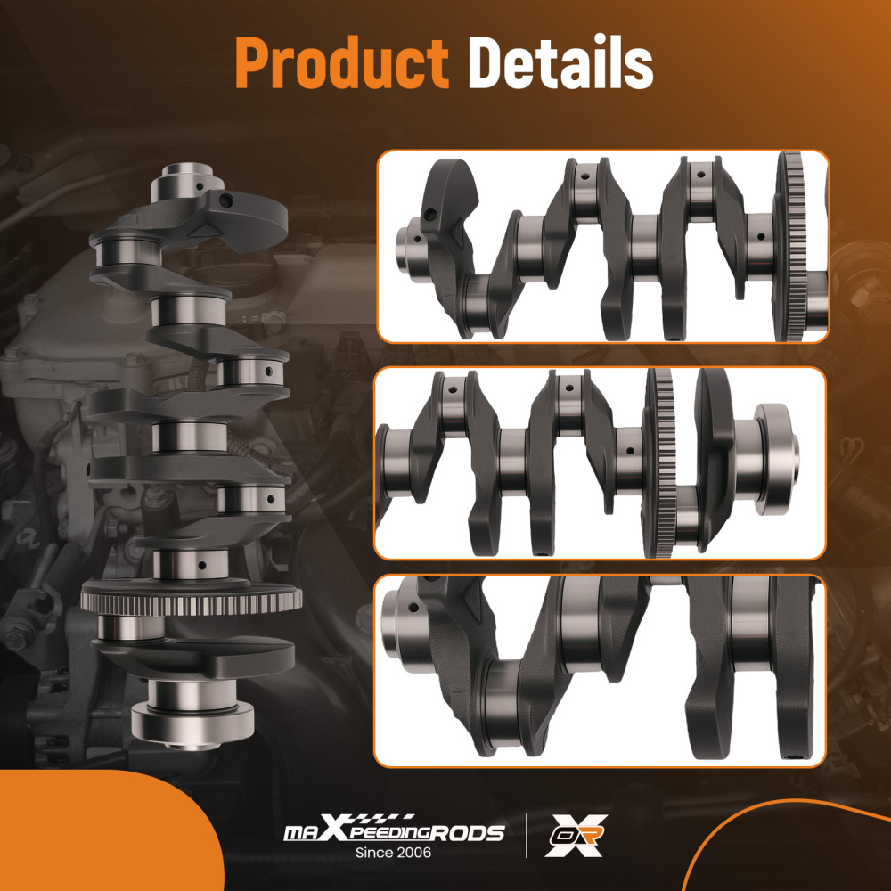 Albero Motore compatibile per BMW N42 N46 2.0L 116i 118i 120i E81 E87 E88 04-13 11217516040