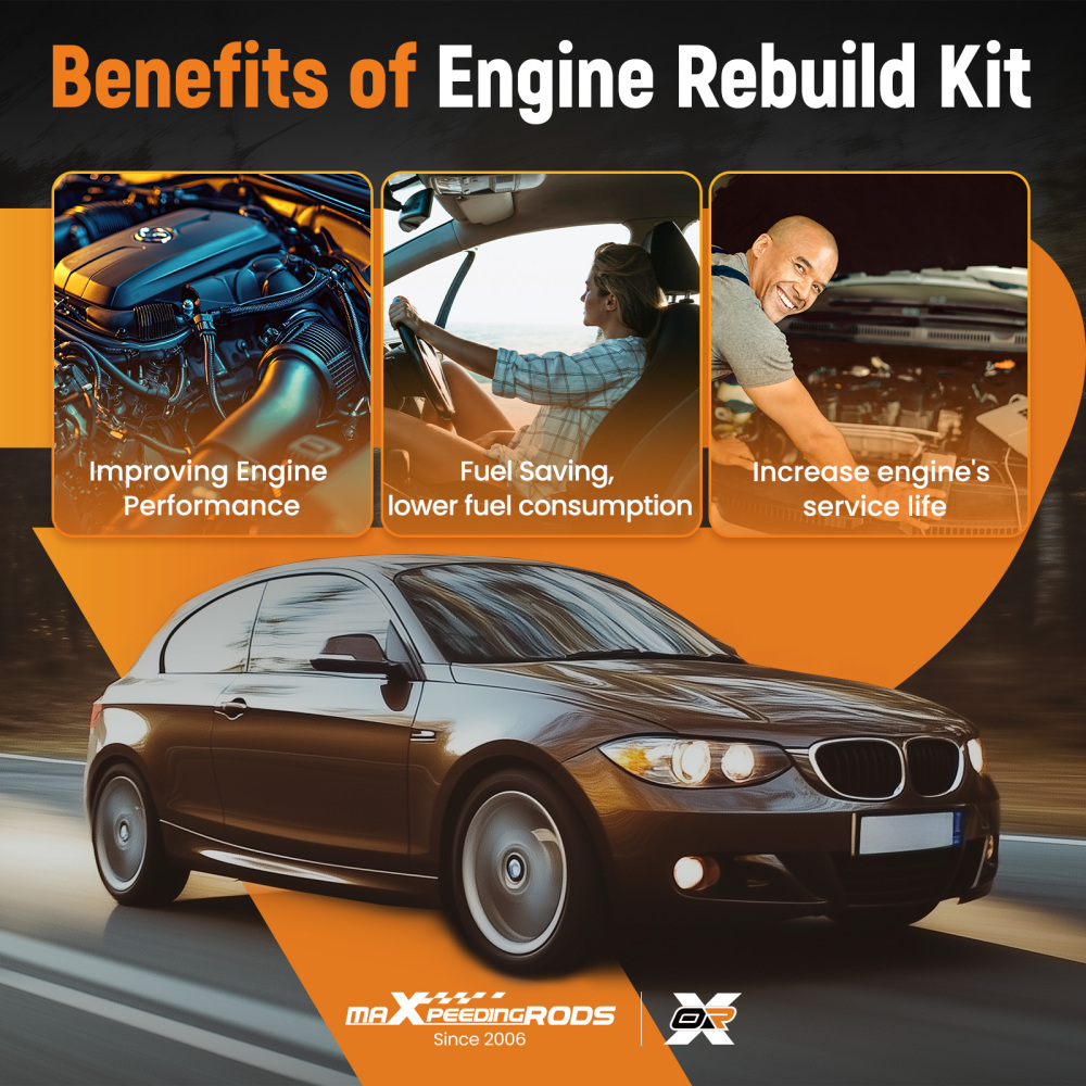 Albero Motore compatibile per BMW N42 N46 2.0L 116i 118i 120i E81 E87 E88 04-13 11217516040