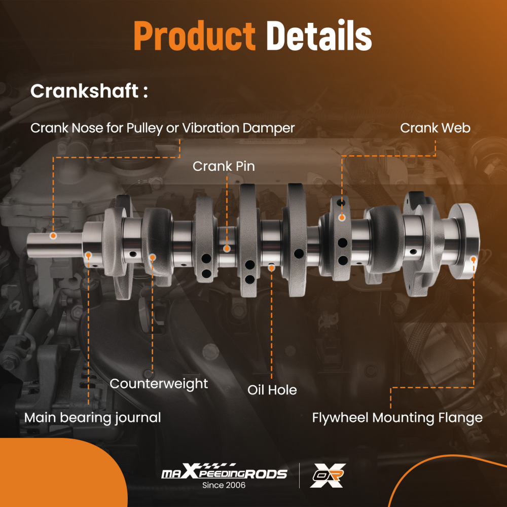 G4KJ Engine Pistons Gasket Overhaul Rebuild Kit Conrods Set compatible for HYUNDAI KIA 2.4L
