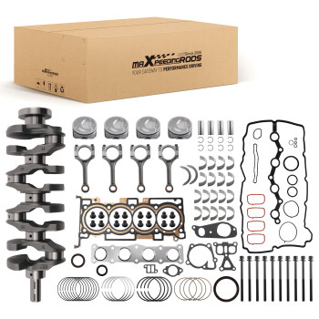 G4KJ Engine Pistons Gasket Overhaul Rebuild Kit Conrods Set compatible for HYUNDAI KIA 2.4L