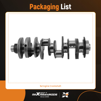 1340151010 Crankshaft compatible for Toyota Land Cruiser VDJ200 compatible for Lexus LX450 1VD-FTV Diesel