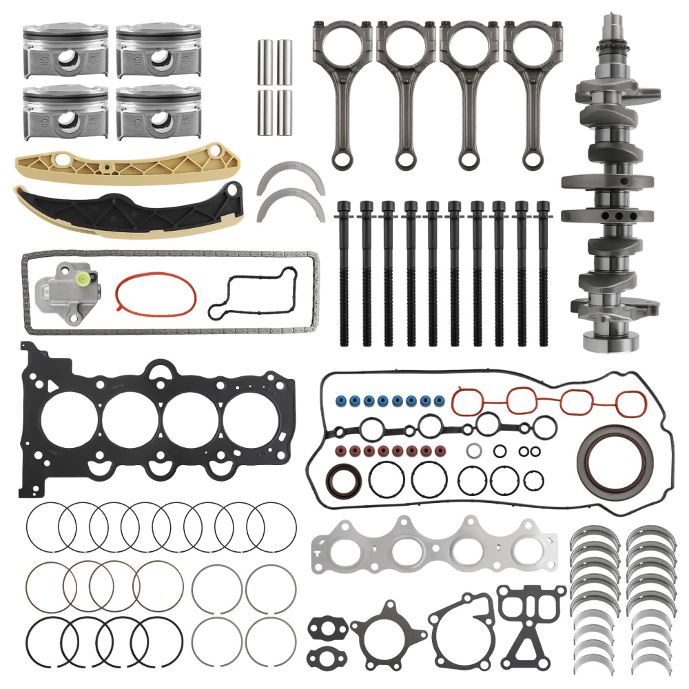 Engine Rebuild Kit - Crankshaft Con Rods Gasket Kit compatible for HYUNDAI KIA 1.6L