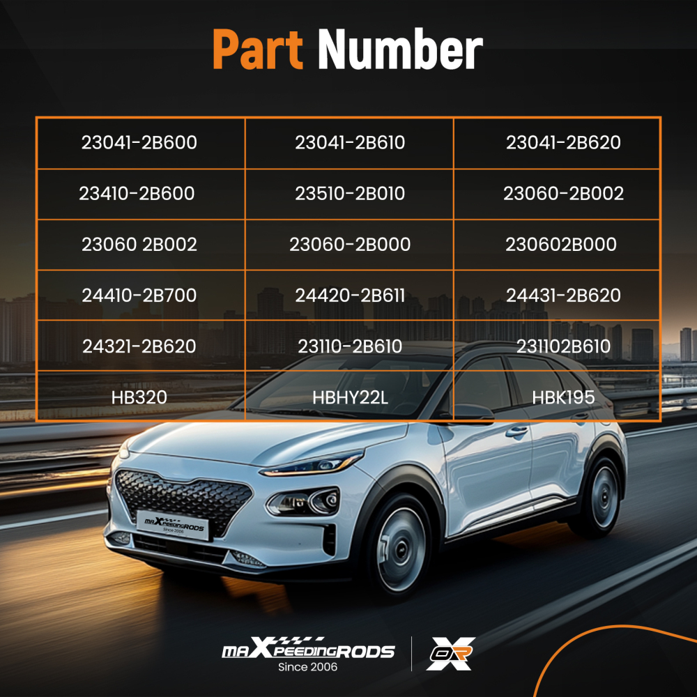 Engine Rebuild Kit - Crankshaft Con Rods Gasket Kit compatible for HYUNDAI KIA 1.6L