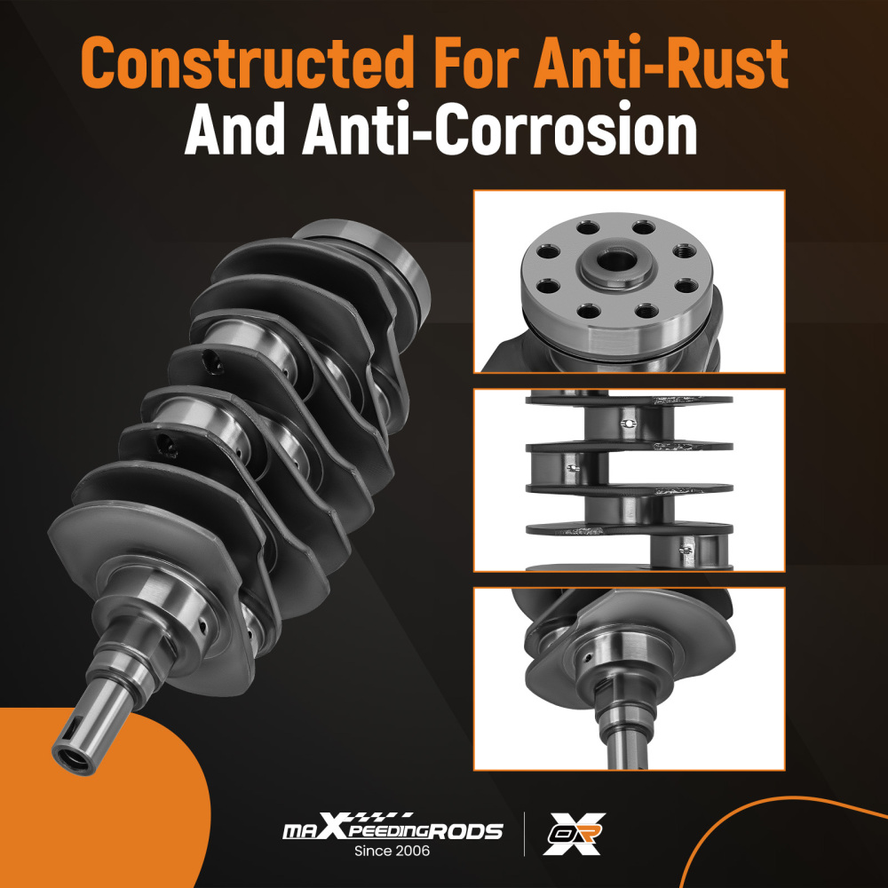 Crankshaft EJ257 2.5L EJ255 For 2004-2018 compatible for Subaru Nitride Treated 12200AA430