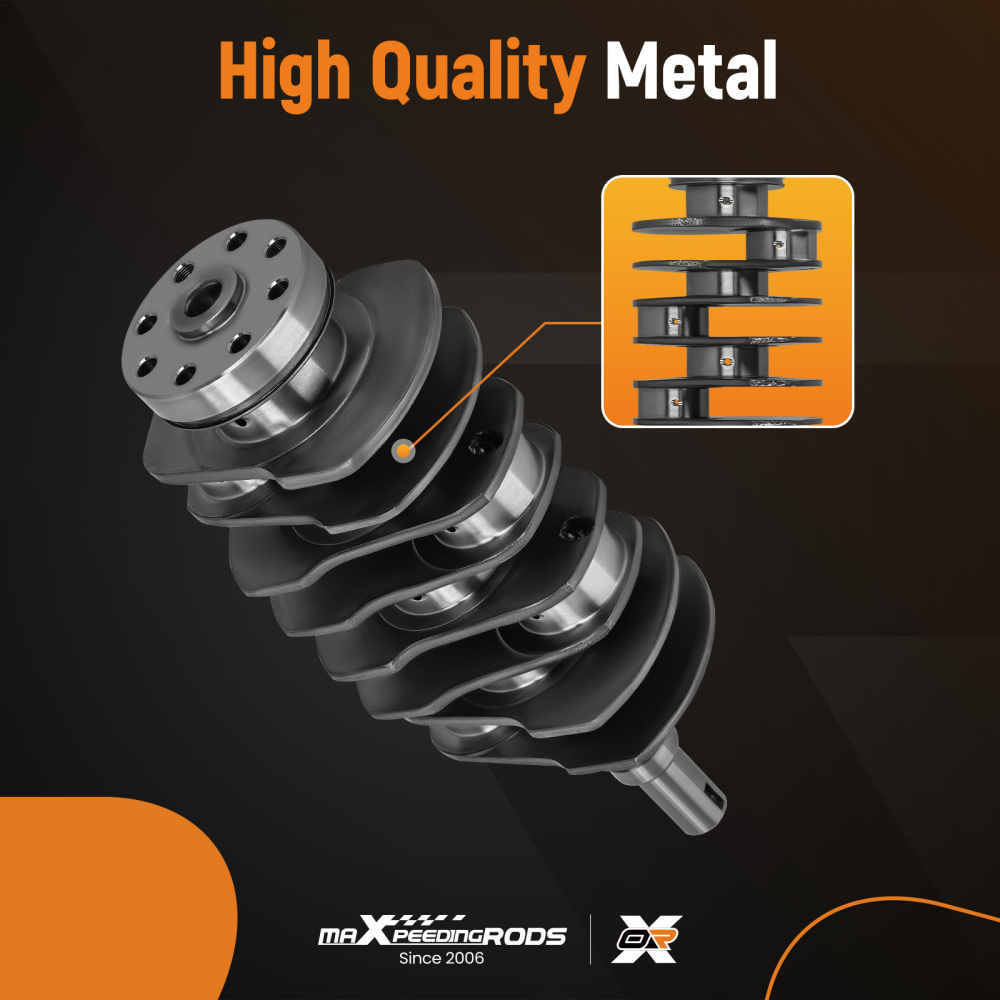 Crankshaft EJ257 2.5L EJ255 For 2004-2018 compatible for Subaru Nitride Treated 12200AA430