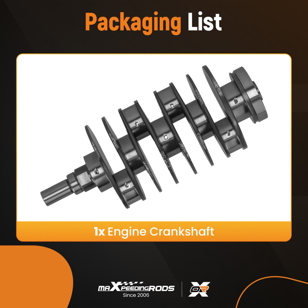 Crankshaft EJ257 2.5L EJ255 For 2004-2018 compatible for Subaru Nitride Treated 12200AA430