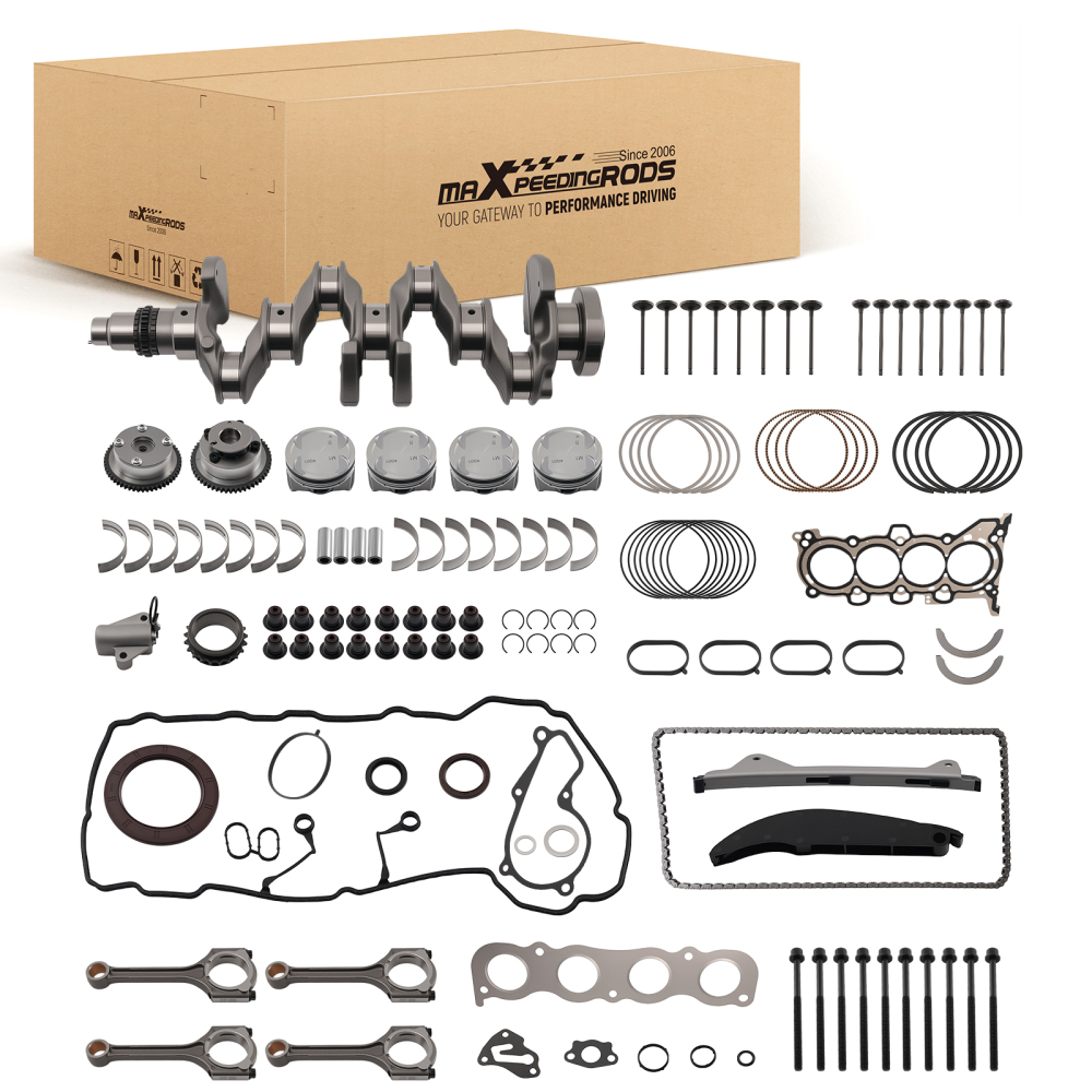 G4NB 1.8L Engine Rebuild Overhaul Kit compatible for Hyundai Elantra compatible for Kia Forte L4 13-16