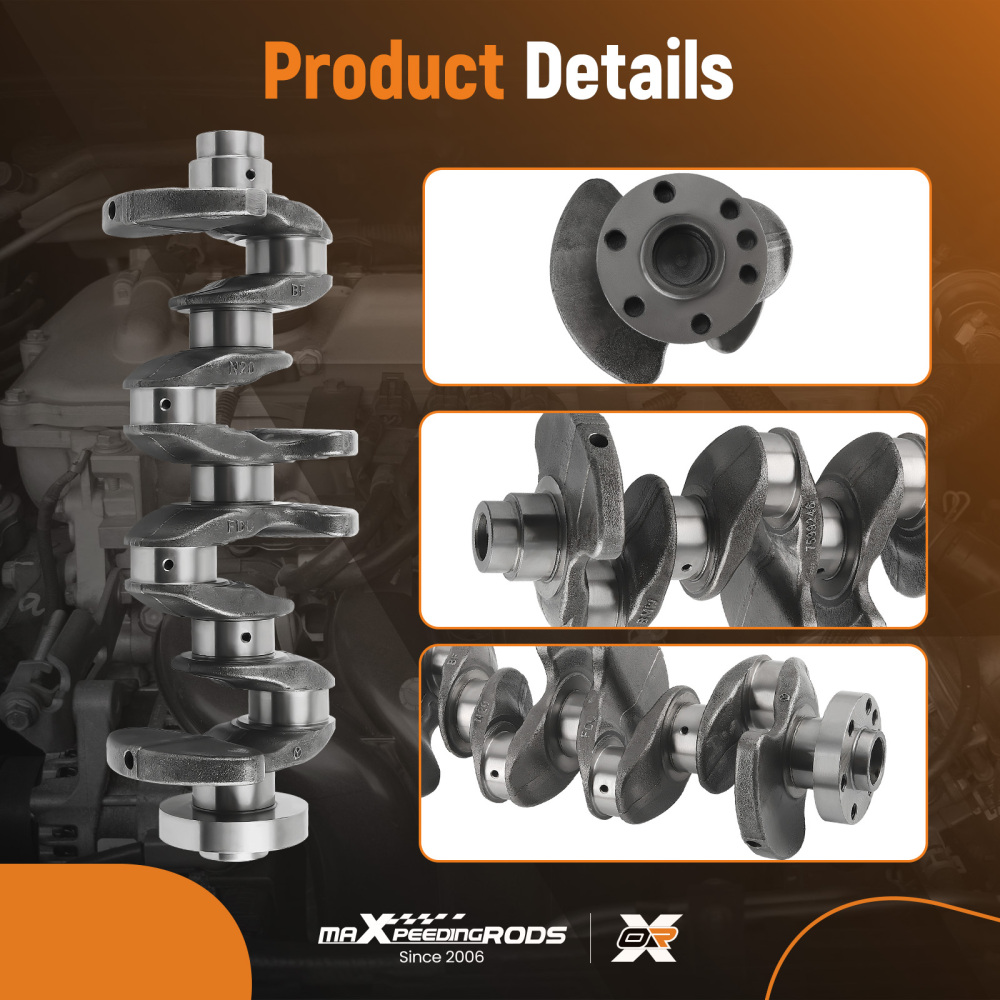 Vilebrequin Moteur compatible pour BMW X1 X3 X4 X5 N20B20 2.0T 11217640165 11217599247