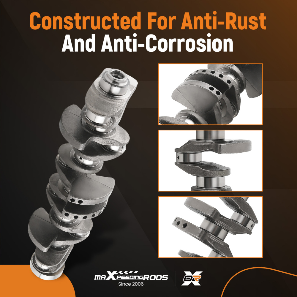 N55 3.0L Engine Overhaul Rebuild Kit - Crankshaft / ConRods / Timing Set compatible for BMW