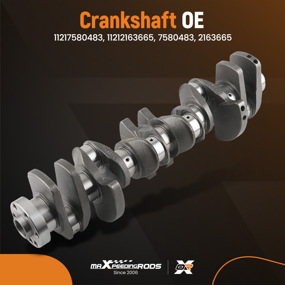 N55 3.0L Engine Overhaul Rebuild Kit - Crankshaft / ConRods / Timing Set compatible for BMW