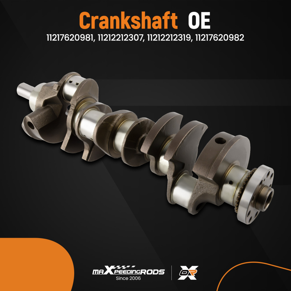 Crankshaft compatible for BMW 550i 650i 750i X5 X6 4.4L 2011-2019 11217620981 11212212307