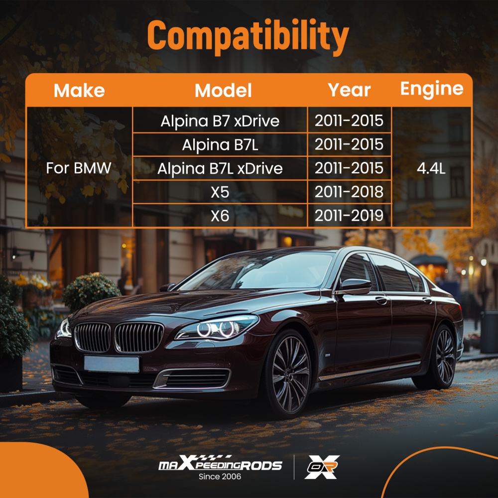 Crankshaft compatible for BMW 550i 650i 750i X5 X6 4.4L 2011-2019 11217620981 11212212307