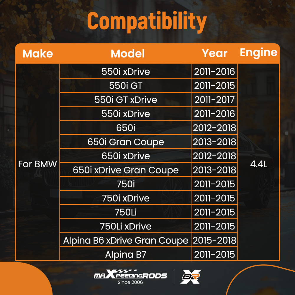 Crankshaft compatible for BMW 550i 650i 750i X5 X6 4.4L 2011-2019 11217620981 11212212307