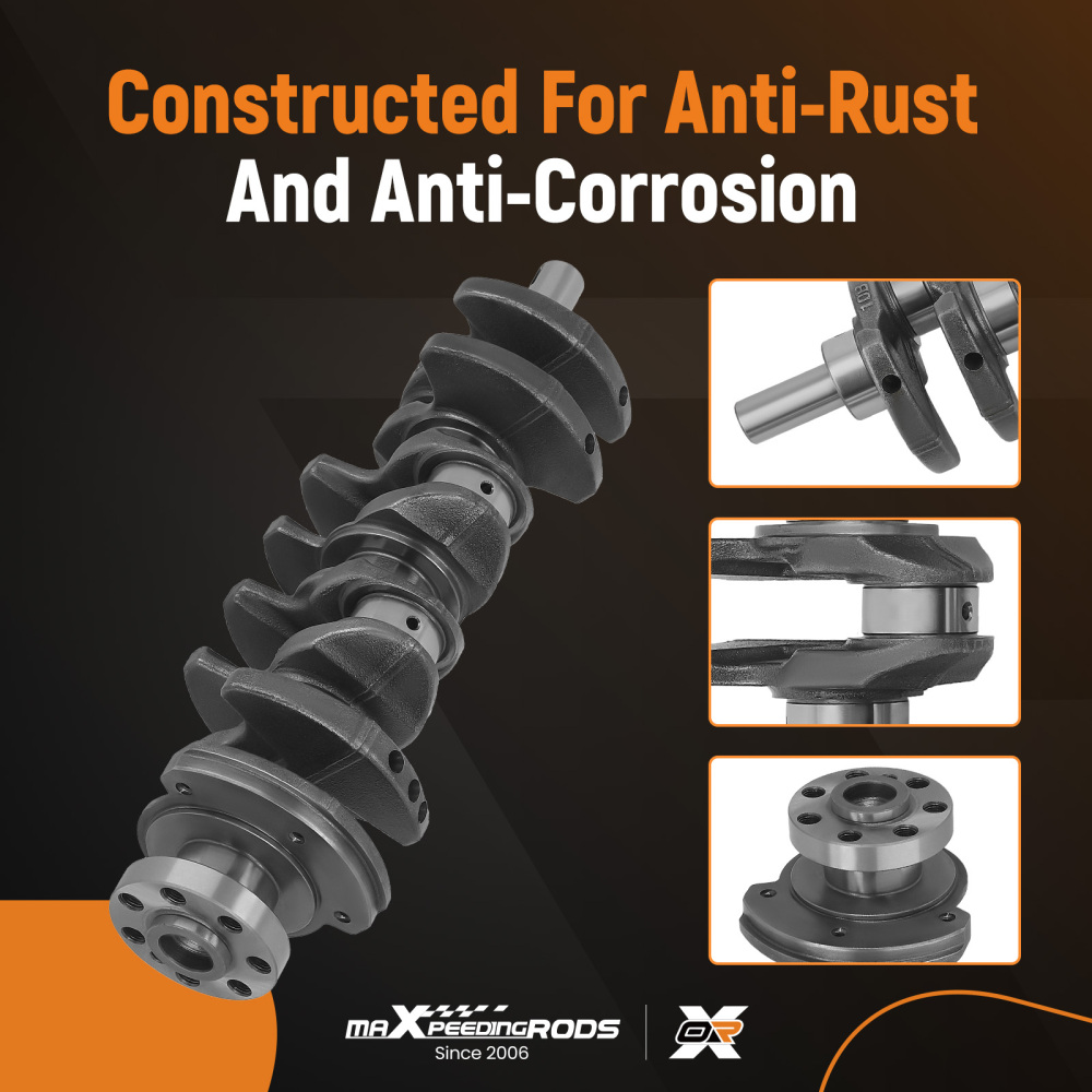 G4KD 2.0L Engine Crankshaft Rods Piston Kit Bearings Set compatible for Hyundai Kia Optima