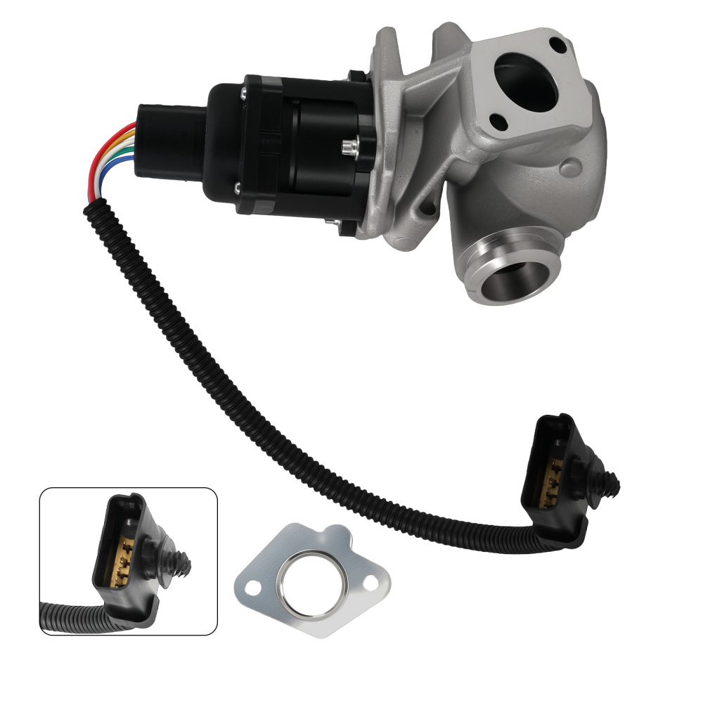 EGR Valve compatible for Peugeot 1007 206 207 1.4 HDi 2001-15 compatible for Ford Fiesta Van 1.4 TDCi