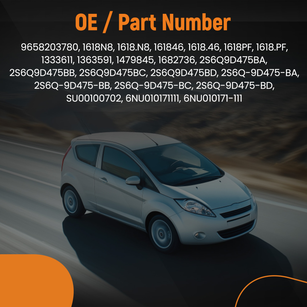 EGR Valve compatible for Peugeot 1007 206 207 1.4 HDi 2001-15 compatible for Ford Fiesta Van 1.4 TDCi