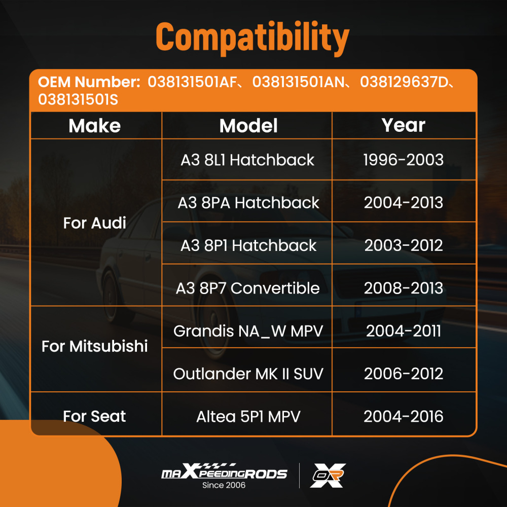 Exhaust Gas Recirculation Valve compatible for VW/Audi/Golf