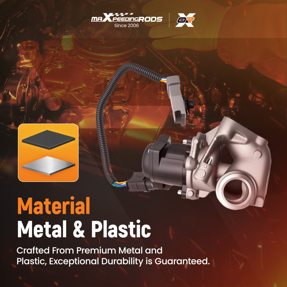 Compatible for Volvo V50 MW 05-11 Estate 1.6 D EGR Valve Outlet AGR 1254382 1313847 1229960