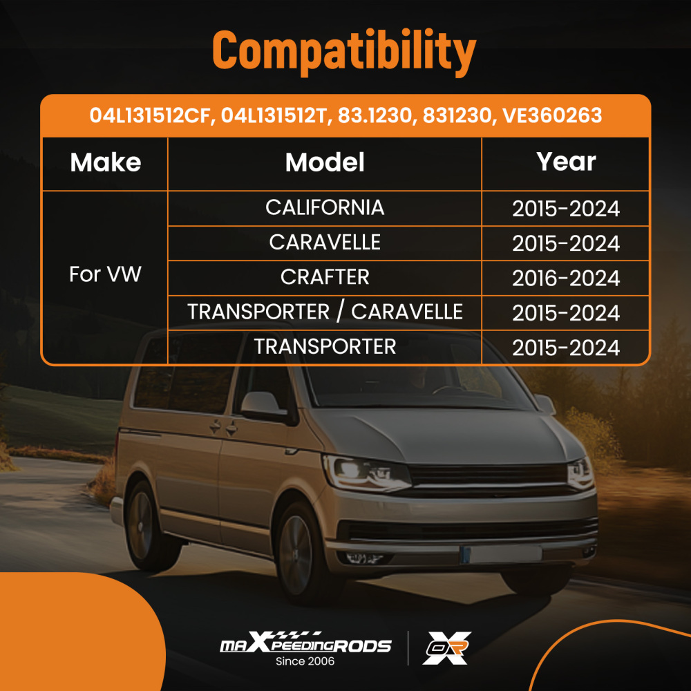 1x Valvola EGR AGR Valve compatibile per VW CALIFORNIA T6 Mk VI CRAFTER 2.0 TDI04L131512CF