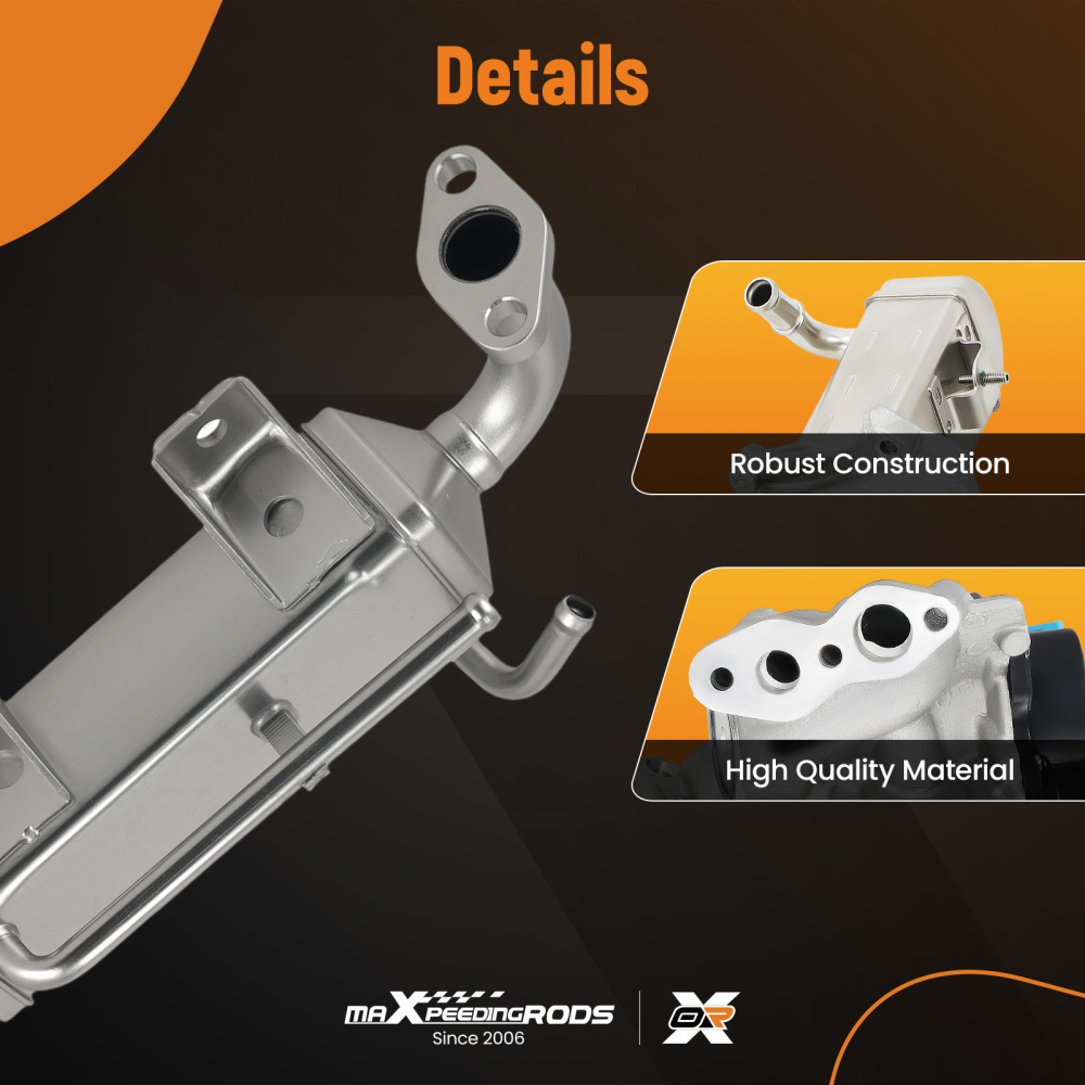 EGR Valve Cooler For Ford Ranger PJ PK For Mazda BT-50 UN 2.5 3.0L 2006-2011