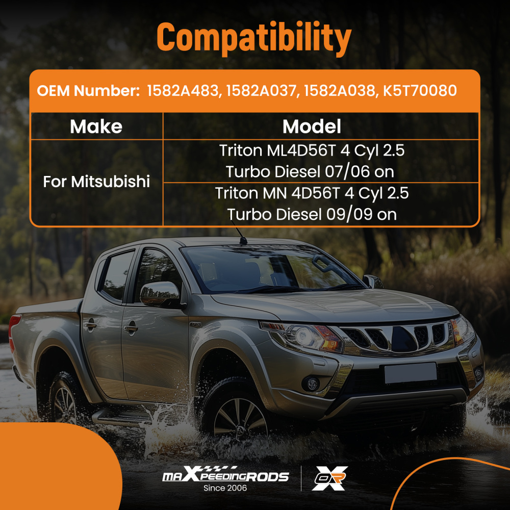 1* Engine EGR Valve for Mitsubishi Triton 2.5L 4D56T Diesel 2006-On K5T70080