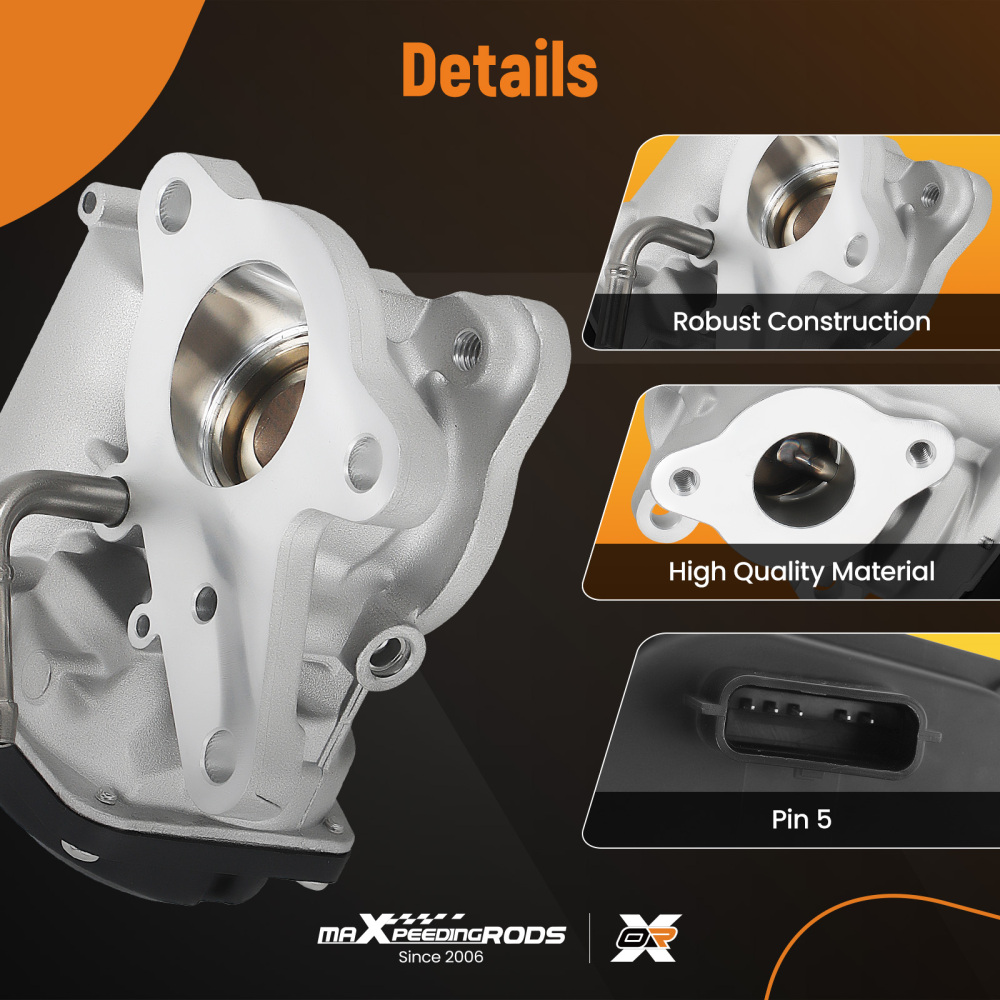 EGR Valve compatible for Nissan NV400 2011-2016 compatible for Opel Movano B 2014-2020 14710-3921R