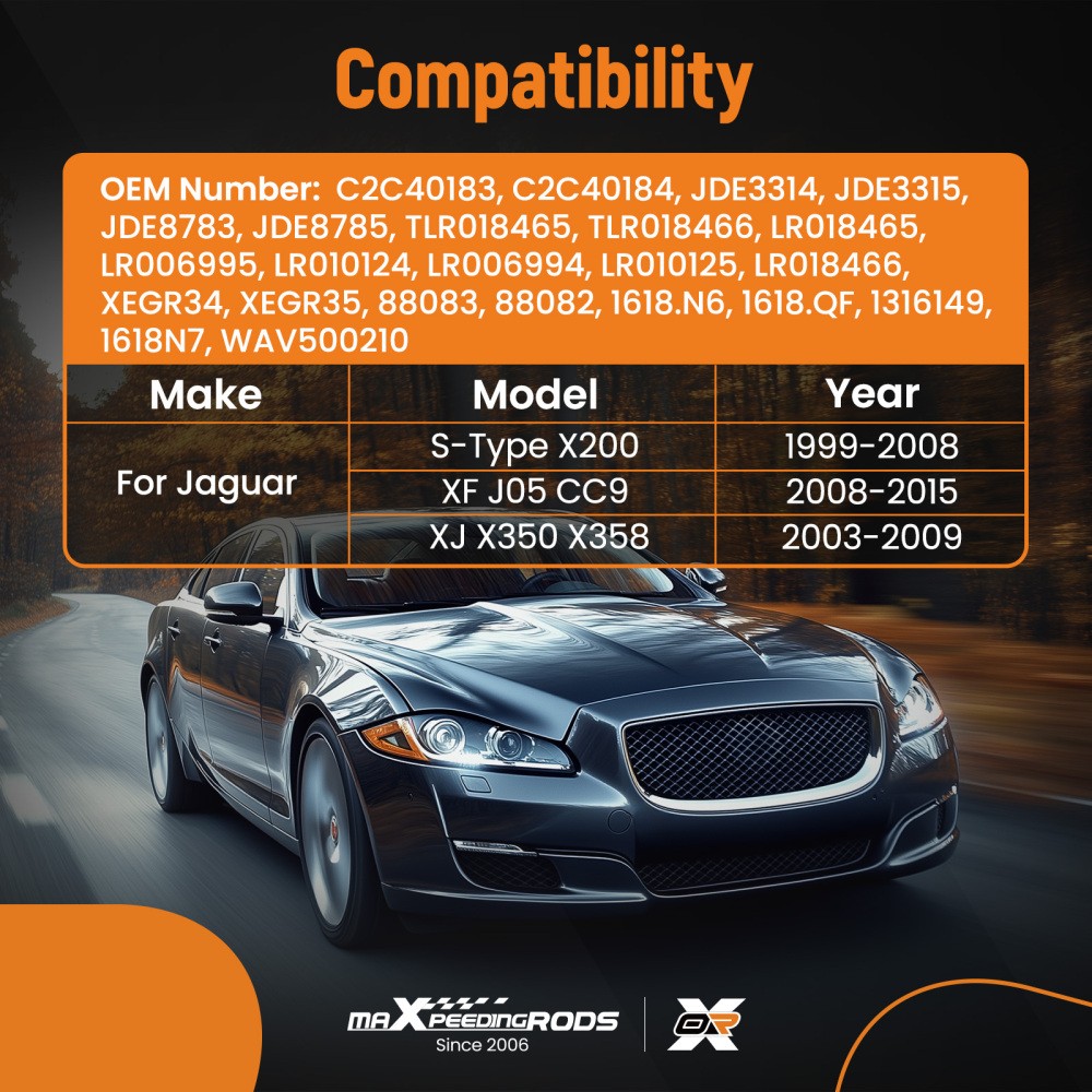 5 Pin EGR Valve compatible for Jaguar S-Type XF XJ 2.7D 2003-2015 TLR018466