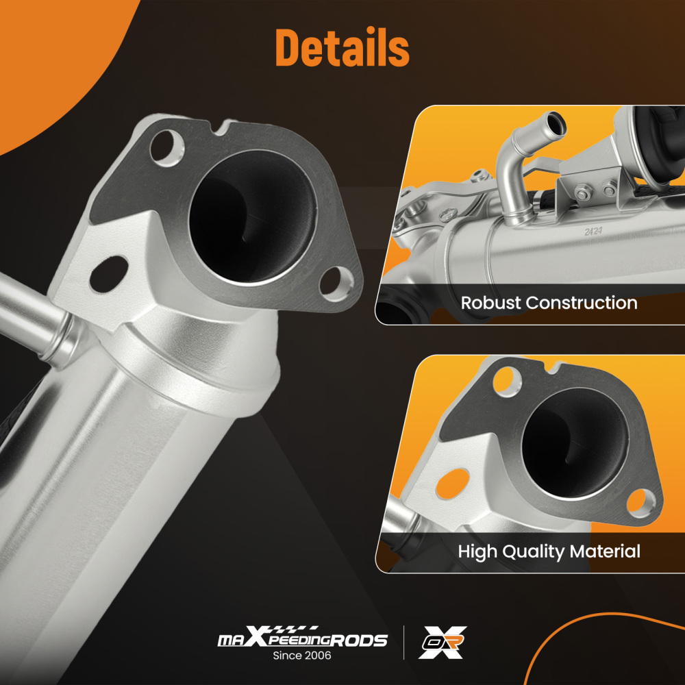 EGR VALVE COOLER compatible for FORD RANGER TKE TDCi 3.2D 1911027FB3Q9U443AA