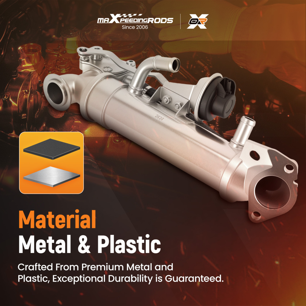 EGR VALVE COOLER compatible for FORD RANGER TKE TDCi 3.2D 1911027FB3Q9U443AA