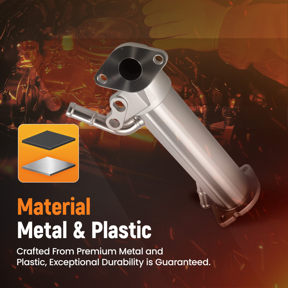 1PC EGR Cooler compatible for Citroen Relay compatible for Fiat Ducato compatible for Ford Transit 6C1Q9F464AE