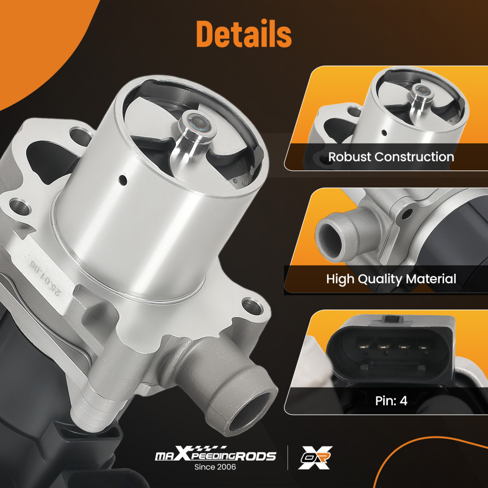 Valvola EGR compatibile per Mercedes Sprinter 3-T 4.6-T 2006-18 3.5-T 5-T 2006-19 6461420119