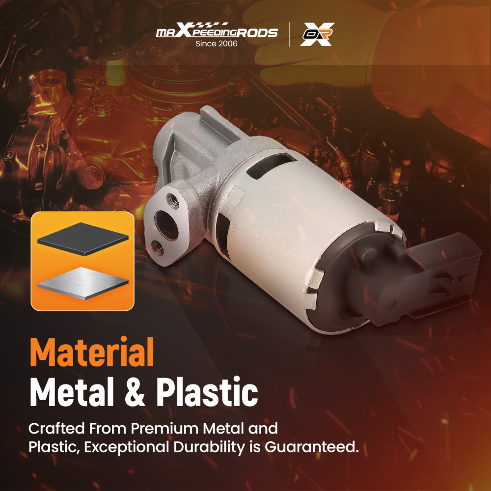 1PC EGR Valve w/ Gasket compatible for Chrysler TownCountry 3.8L 2005-2007 4861662AC