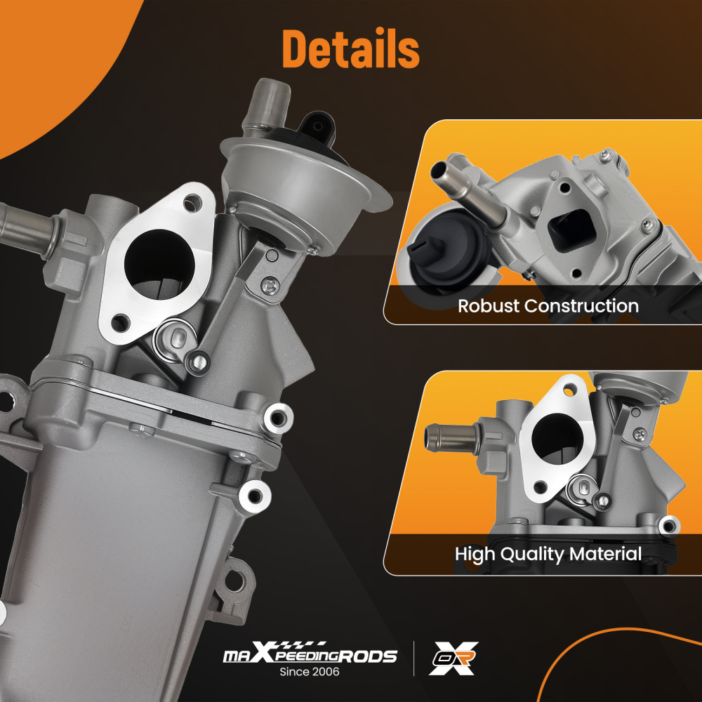 Valvola EGR compatibile per Fiat Talento 1.6D compatibile per Renault Trafic III 2014-2019 147357086R