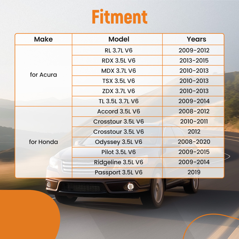 Exhaust Gas Recirculation Valve compatible for Acura Honda 3.5L V6 2008-2020 18011-R70-A00