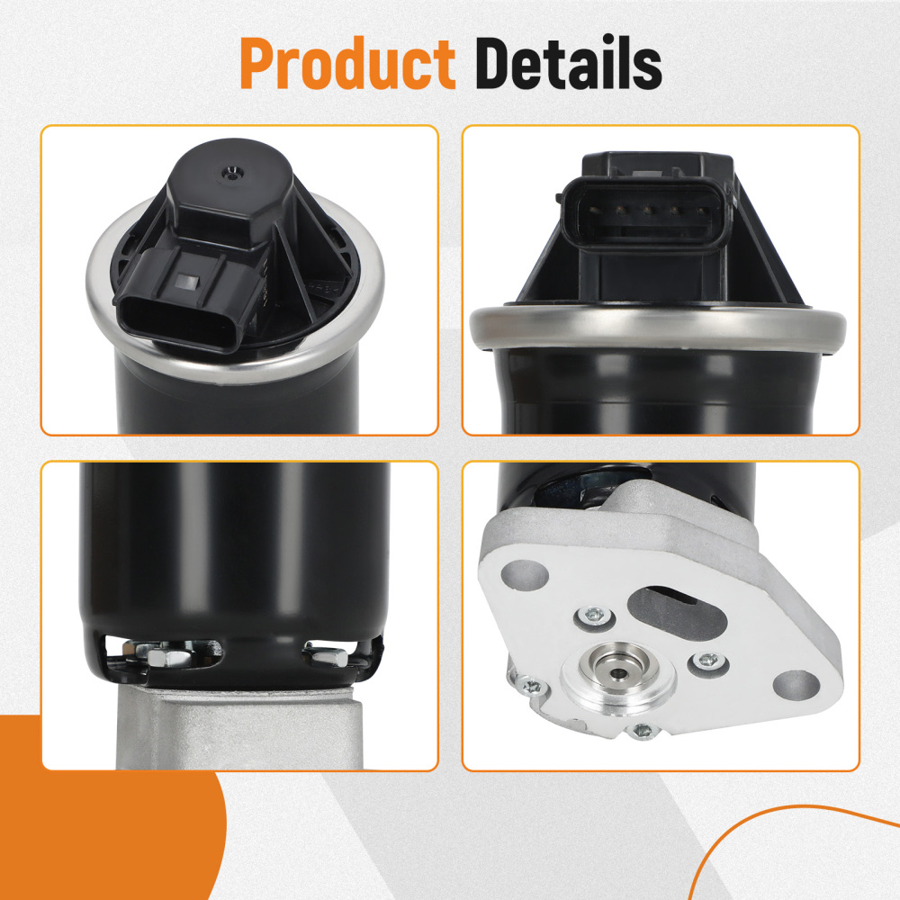 Exhaust Gas Recirculation Valve compatible for Acura Honda 3.5L V6 2008-2020 18011-R70-A00