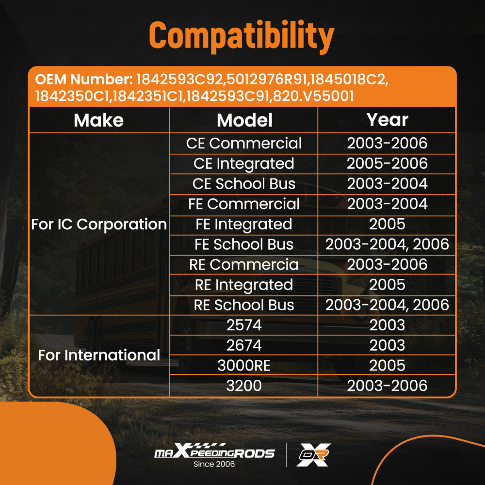 EGR Valve compatible for IC Corporation CE FE RE 2003-2006 For International 2574 2674 Base