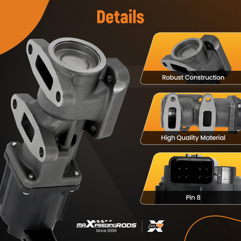 EGR Valve compatible for IC Corporation CE FE RE 2003-2006 For International 2574 2674 Base