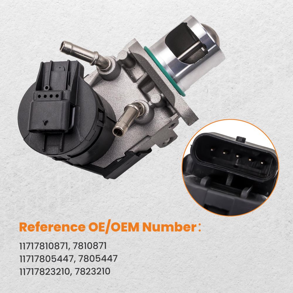 Compatible for BMW X1 E84 X3 E83 F25 X4 F26 EGR Valve Exhaust Gas Recycling 11717810871 AGR