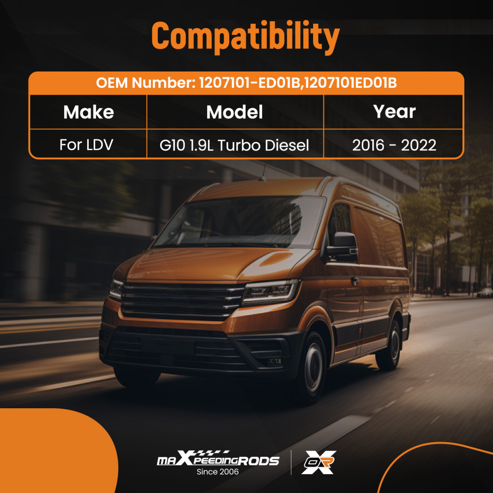 1PC EGR VALVE compatible for LDV G10 1.9L Turbo Diesel 2016-2022 1207101-ED01B 1207101ED01B