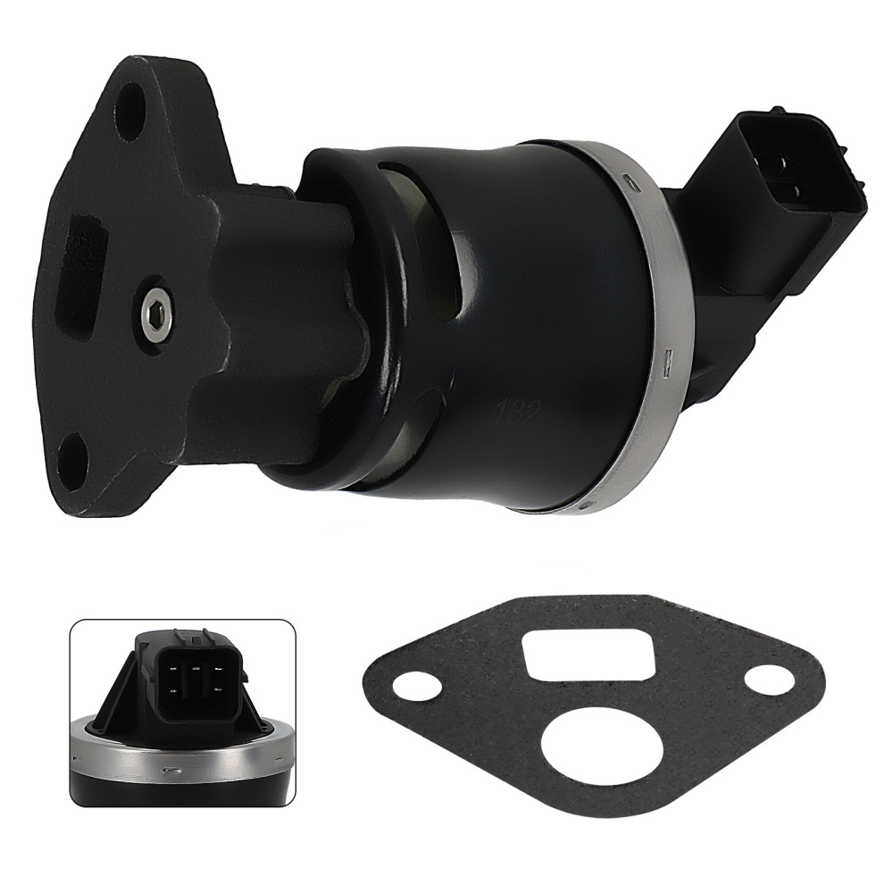 EGR Valve w/ Gasket compatible for Honda City IV GD GE4 2003-2008 18011-PWA-0505-Pin