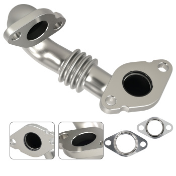 1PC EGR Pipe compatible for Audi A4 A6 Q5 2008-2016 compatible for VW Transporter 03L131521J
