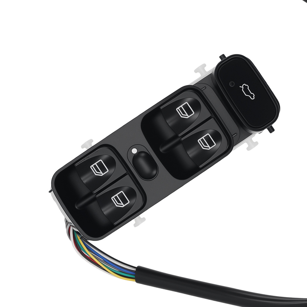 Power Master Window Switch compatible for Mercedes C240 C280 2001-2007 A2038210679 10 Pins