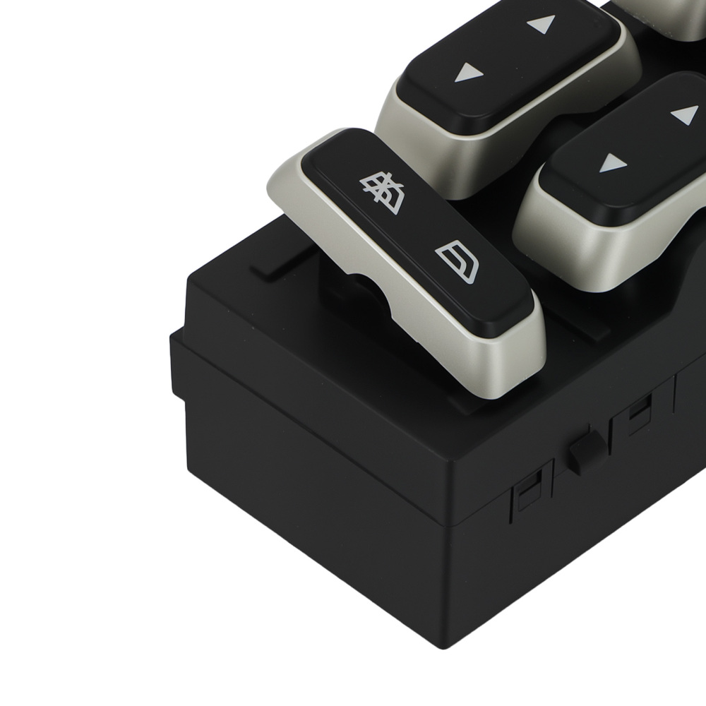 Door Window Switch compatible for Lincoln Town Car 2003-2008 5W1Z-14529-BA Left Side Black